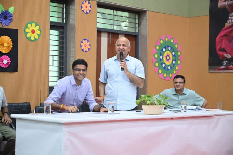 Education Minister Manish Sisodia talks regarding  preparation of Common University Entrance Test