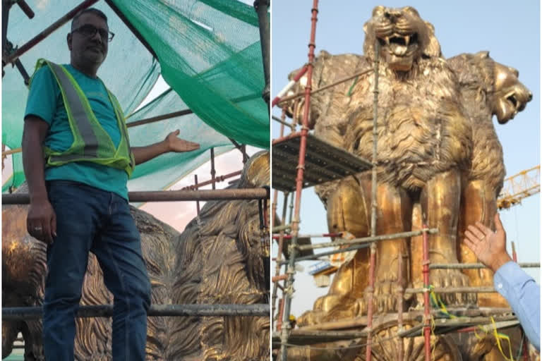 Sculptor Laxman Vyas Exclusive Interview to ETV Bharat