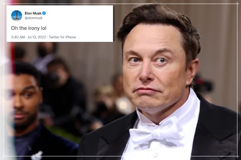 Elon Musk tweets over sue