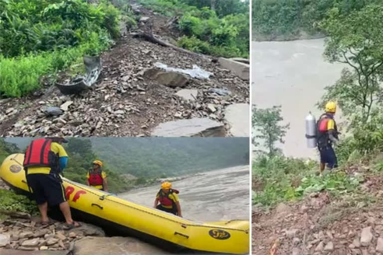 Vehicle fell into ditch near Kaudiyala