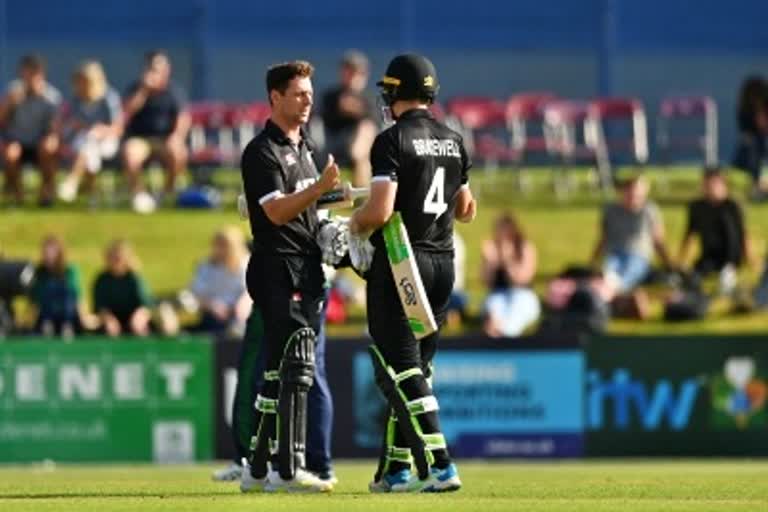 NZ Vs IRE  Ireland Cricket  New Zealand  Tom Latham  Blair Tickner  Cricket News  Sports News  Nz Vs Ire 2nd T20  Ireland Vs New Zealand  Simi Singh