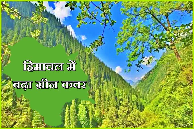 Green cover increased in Himachal Pradesh