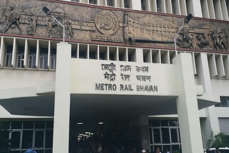 TMC Workers on Sealdah Metro Station Function