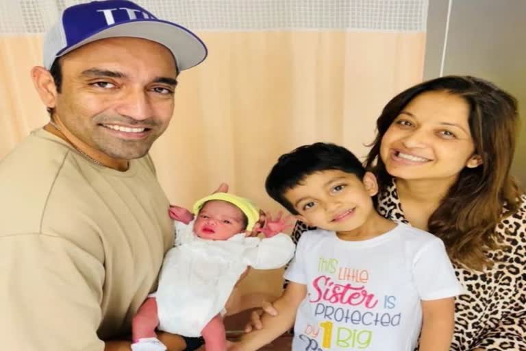 csk-batsman-robin-uthappa-blessed-with-baby-girl-names-her-trinity-thea-uthappa-see-pic