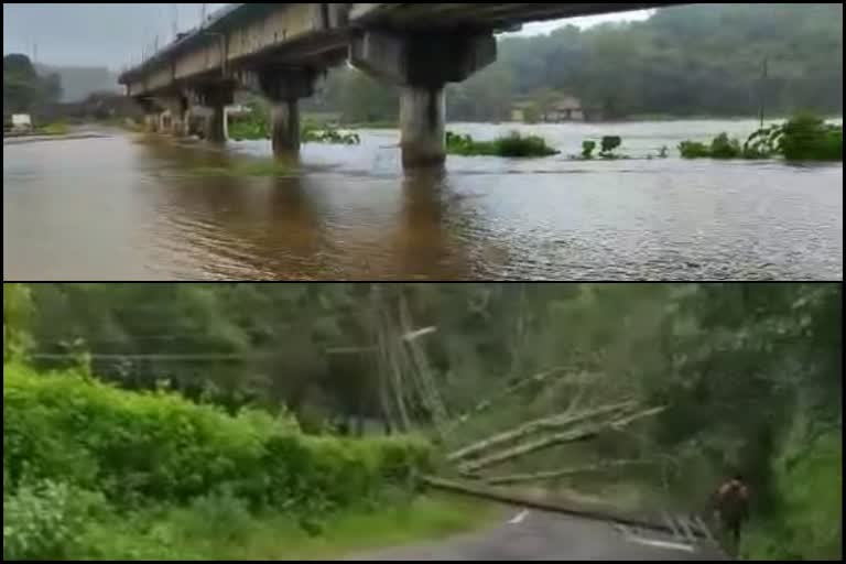 ಭಾಗಮಂಡಲದಲ್ಲಿ ತ್ರಿವೇಣಿ ಸಂಗಮ ಭರ್ತಿ