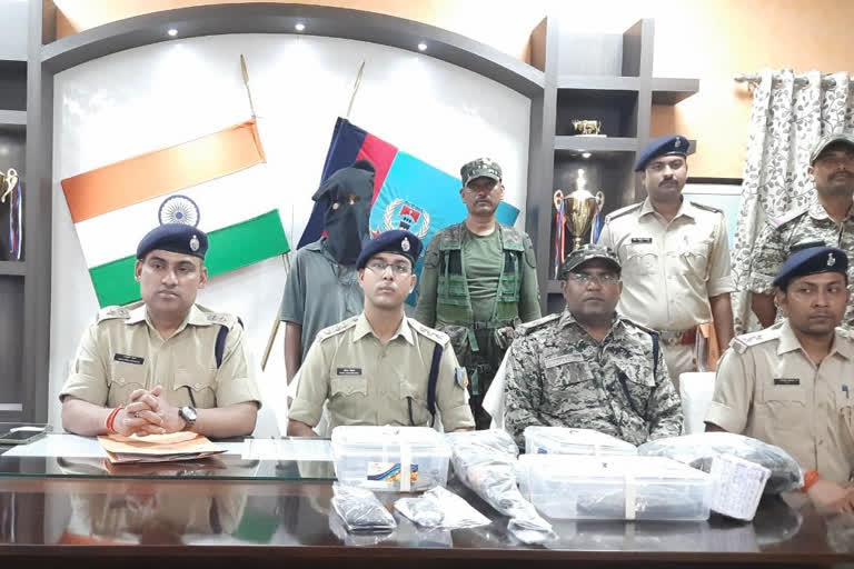 2 lakh reward PLFI militant arrested by Chaibasa police