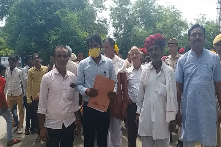 Villagers protest against Hindustan Zinc limited