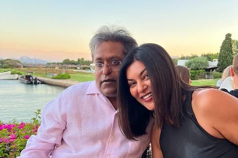 Lalit Modi and Sushmita Sen affair