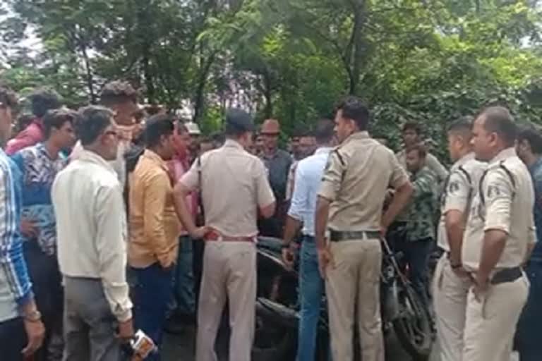 accident in Raipur Dhankul Steel Factory