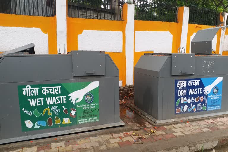 Municipal Corporation smart dustbin system failed in Ranchi