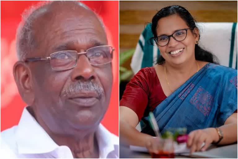 mm mani on remarks against kk rema  mm mani  kk rama  കെകെ രമയ്‌ക്കെതിരായ പരാമര്‍ശത്തില്‍ ഉറച്ചു നില്‍ക്കുന്നതായി എംഎം മണി  കെകെ രമ  എംഎം മണി