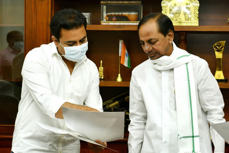 KCR will become hat trick cm of telangana said KTR