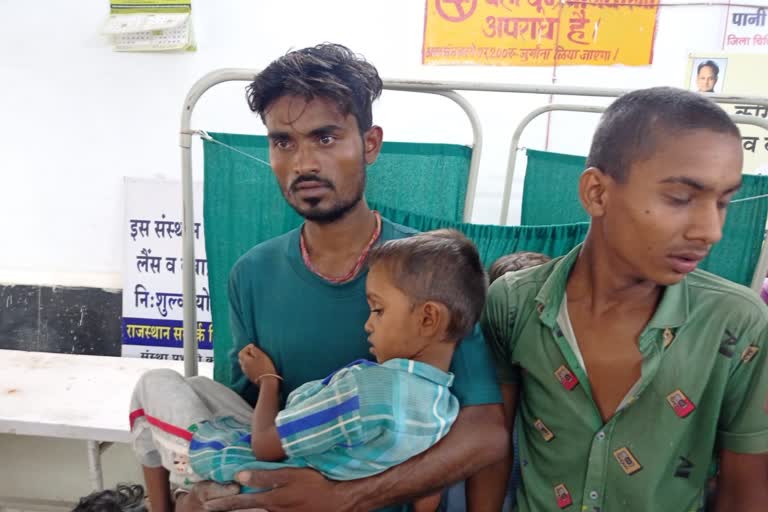 Health detoriated of forty nine children in Pratapgarh