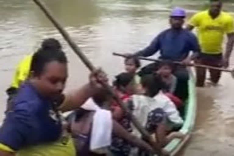 Gujarat rains Red alert issued in eight districts Navsari hit hardest