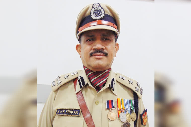 சென்னை விமான நிலைய சிஐஎஸ்எஃப் டிஐஜி-க்கு 'அதி உத்ரிஷ்த்' பதக்கம்