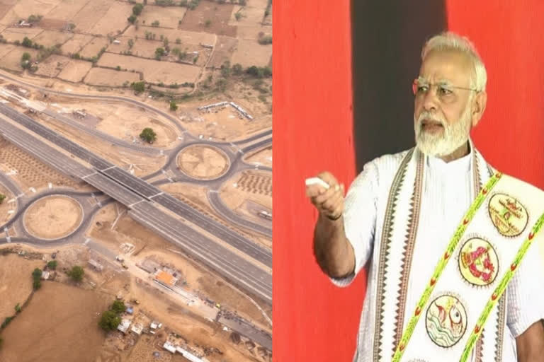 Modi inaugurates Bundelkhand Expressway at Jalaun