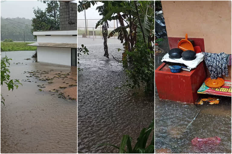 heavy rain fall in kozhikode  heavy rain fall kerala  flood  control room  കോഴിക്കോട് മഴ തുടരുന്നു  കോഴിക്കോട് കനത്ത മഴ  മലയോര മേഖല ഉരുള്‍പൊട്ടല്‍ ഭീതിയില്‍  ചാലിയാർ  ചെറുപുഴ  ഇരുവഴിഞ്ഞി പുഴ