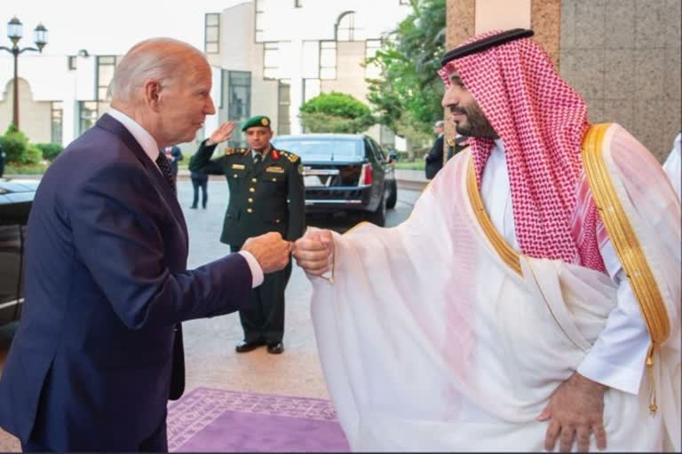 Biden meets with the Prince of Saudi Arabia