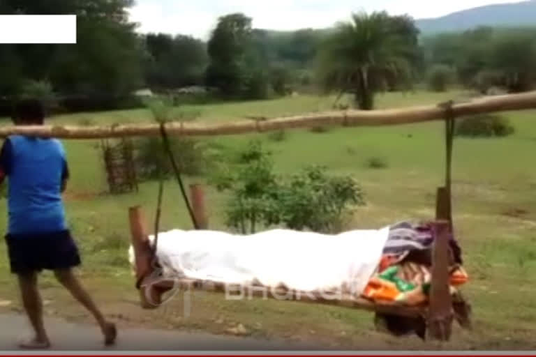 Dead body carried for km's on shoulders in Chhattisgarh's Dantewada, video surfaced