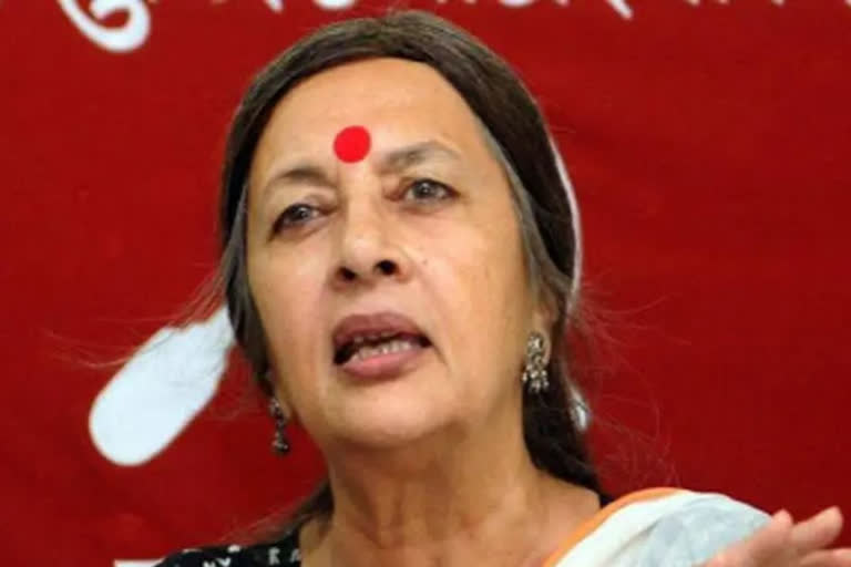 CPM politburo Brinda Karat in an exclusive conversation with ETV Bharat