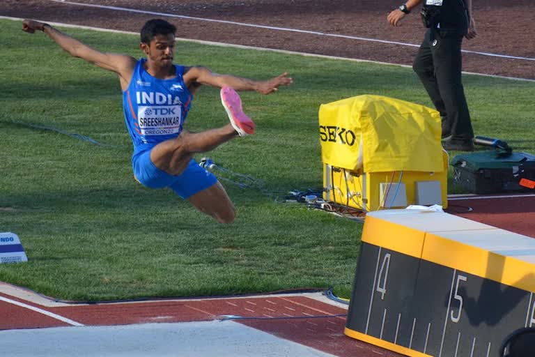 M Sreeshankar Finishes Seventh in Long Jump Final At World Championships  M Sreeshankar  World Championships  world athletics championships  ലോക അത്‌ലറ്റിക്‌സ് ചാമ്പ്യന്‍ഷിപ്പ്  എം ശ്രീശങ്കര്‍  ലോക അത്‌ലറ്റിക്‌സ് ചാമ്പ്യന്‍ഷിപ്പില്‍ ശ്രീശങ്കര്‍ ഏഴാം സ്ഥാനത്ത്