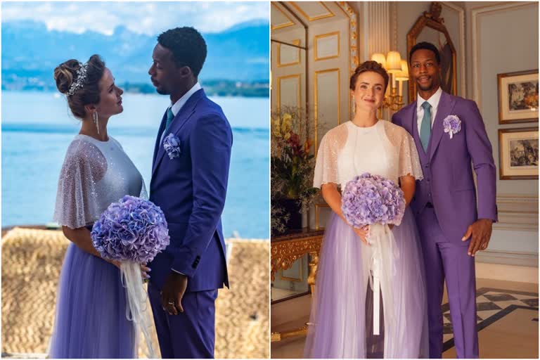 Elina Svitolina showers love on husband Gael Monfils on 1st wedding anniversary  Elina Svitolina  Elina Svitolina Gael Monfils 1st wedding anniversary  Gael Monfils  ഗെയ്ൽ മോൺഫിൽസ്  എലീന സ്വിറ്റോലിന  എലീന സ്വിറ്റോലിന മോൺഫിൽസ് വിവാഹ വാര്‍ഷികം