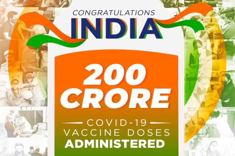 India crosses 2 Billion doses of the #COVID19 vaccine administered