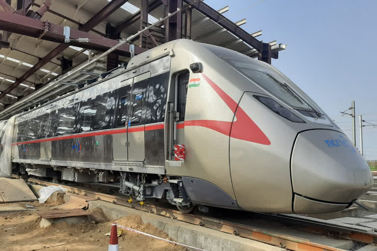 Overhead Equipment installation work started on Delhi-Meerut Rapid Rail Corridor
