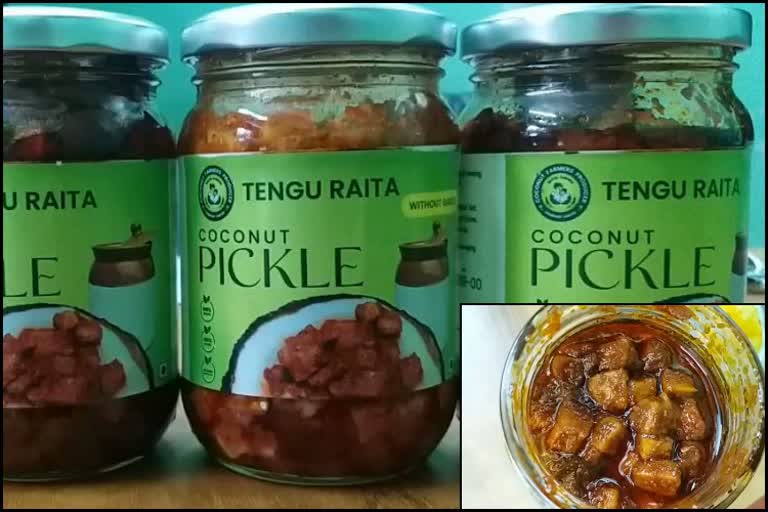 Coconut Pickle prepared in Dakshina Kannada