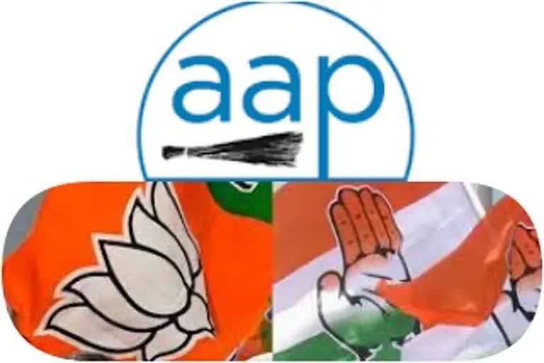 ETV भारत Special : AIMIM और APP के लिए MP में खुला रास्ता, कई विधानसभा  सीटों पर बिगाड़ सकती हैं BJP व Congress का गणित