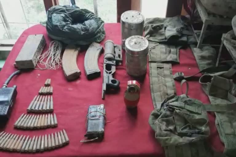 security-forces-bust-hideout-in-ramban-cache-of-arms-and-ammunition-recovered