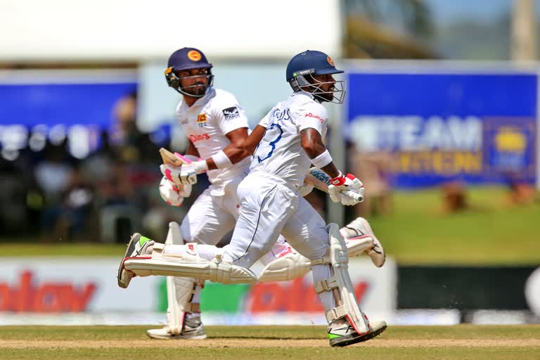 SL vs PAK 1st Test Day 3  Dinesh chandimal  Hindi Cricket News  Kusal Mendis  Pakistan cricket  Sri lanka  गॉल में श्रीलंकाई टीम  पाकिस्तान क्रिकेट टीम  खेल समाचार  बल्लेबाज दिनेश चांदीमल  Sports News  Cricket News