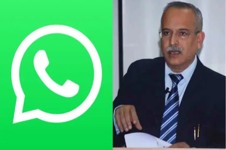 FRAUD WITH FAKE WHATSAPP PROFILE OF DELHI HIGH COURT JUSTICE SATHISH CHANDRA PHOTO