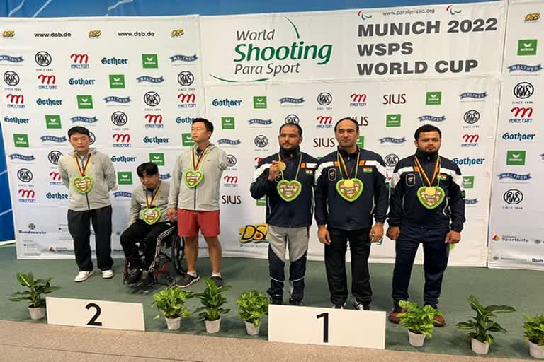 India medals at World Shooting Para Sports World Cup, India shooting, India gold at World Shooting, India shooting updates