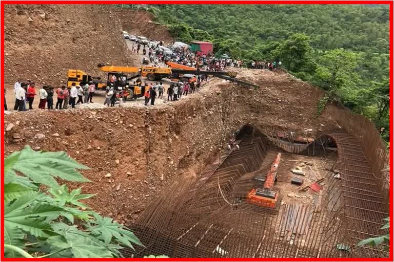 rudraprayag bridge under construction