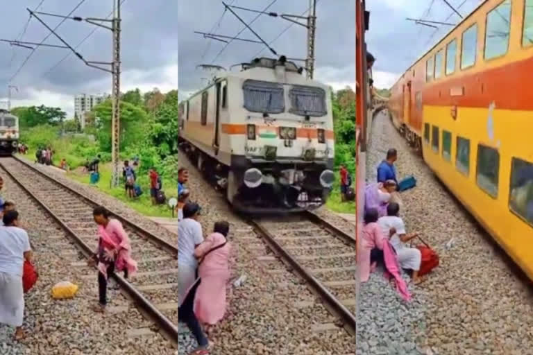 Viral video: Reckless train passengers put lives at risk to save time and 'Rs 20'