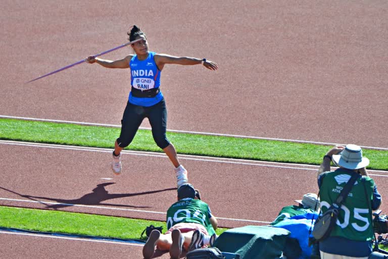 Annu Rani  World Athletics Championships  final  medals  javelin thrower  भारत  जैवेलिन थ्रोअर  अन्नू रानी  विश्व एथलेटिक्स चैंपियनशिप  भाला फेंक