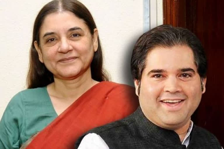 Varun Gandhi and Maneka Gandhi reach in Kolkata, will they join TMC on TMC 21st July Rally