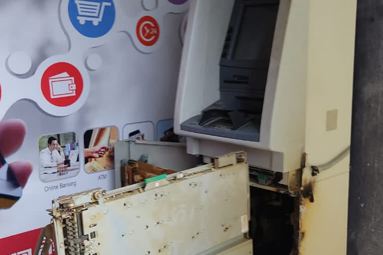 Theft from Punjab National Bank ATM in Ranchi