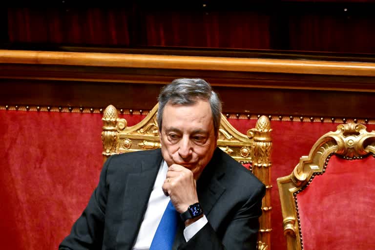 Italian Prime Minister Mario Draghi