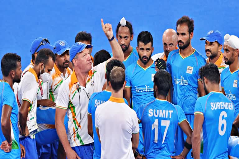 FIH Hockey World Cup  हॉकी विश्व कप  राष्ट्रीय खेल  भारतीय हॉकी  एफआईएच अधिकारी थियरी वील  कार्यवाहक अध्यक्ष सैफ अहमद  अंतरराष्ट्रीय हॉकी महासंघ  हॉकी इंडिया  National Games  Indian Hockey  FIH Official Thierry Weil  Acting President Saif Ahmed  International Hockey Federation  Hockey India