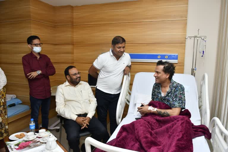 Health minister visit in GMCH and Ayursundra hospital