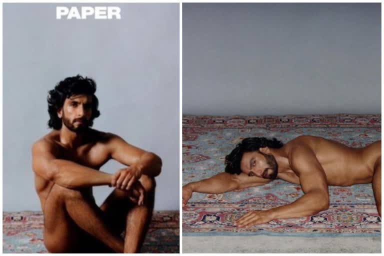 Ranveer Singh breaks the internet, Ranveer Singh nude for magazine shoot, Ranveer Singh nude photoshoot, Ranveer Singh news, ಇಂಟರ್ನೆಟ್​ನಲ್ಲಿ ದೂಳೆಬ್ಬಿಸುತ್ತಿರುವ ರಣವೀರ್ ಸಿಂಗ್ , ಮ್ಯಾಗಜೀನ್ ಶೂಟ್‌ಗಾಗಿ ಬೆತ್ತಲಾದ ರಣವೀರ್ ಸಿಂಗ್, ರಣವೀರ್ ಸಿಂಗ್ ನ್ಯೂಡ್ ಫೋಟೋಶೂಟ್, ರಣವೀರ್ ಸಿಂಗ್ ಸುದ್ದಿ,