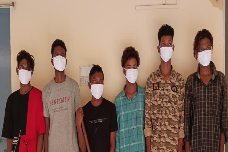 Abducted minor free six accused arrested in Khunti