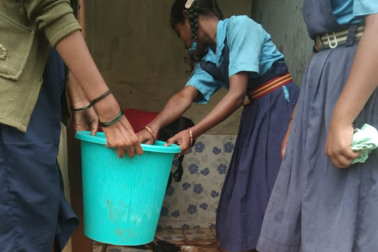 Karnataka: School Students allegedly forced to clean toilets in Gadag