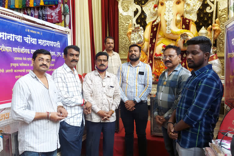 Excitement in Ganesh mandal