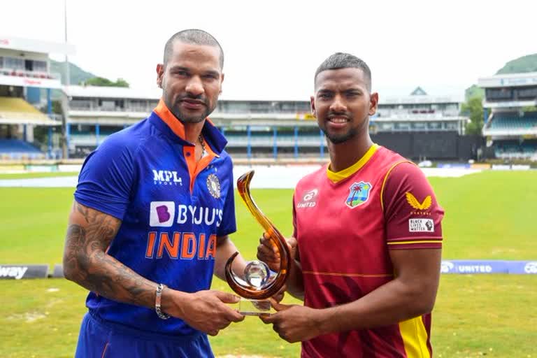 west indies vs india 1st odi  wi vs ind 1st odi  Sports News  Cricket News  भारत बनाम वेस्टइंडीज वनडे मैच  क्रिकेट स्कोर  भारत बनाम वेस्‍टइंडीज  खेल समाचार  WI vs IND