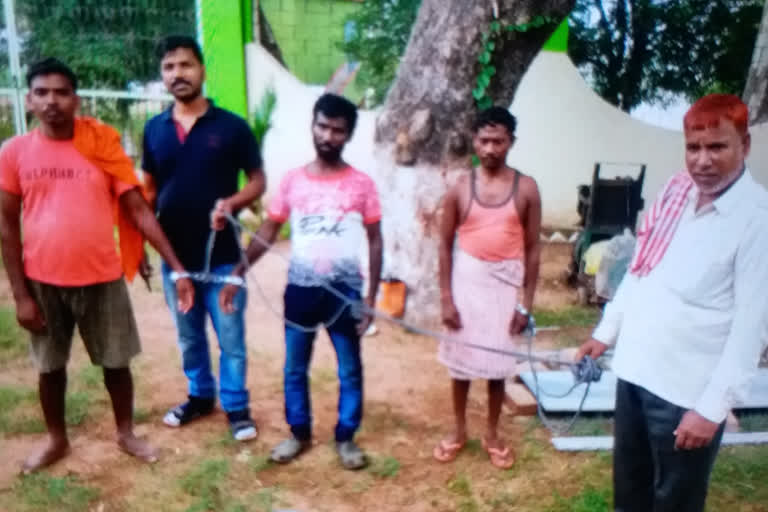 Three criminals arrested in latehar