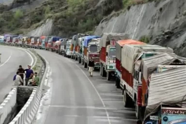 Jammu Srinagar National Highway Closed Due To Landslide In Ramban