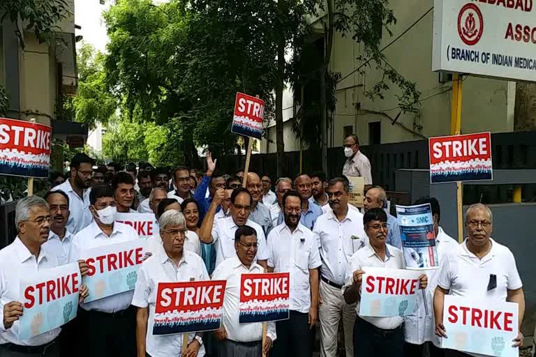 Doctors strike in Gujarat